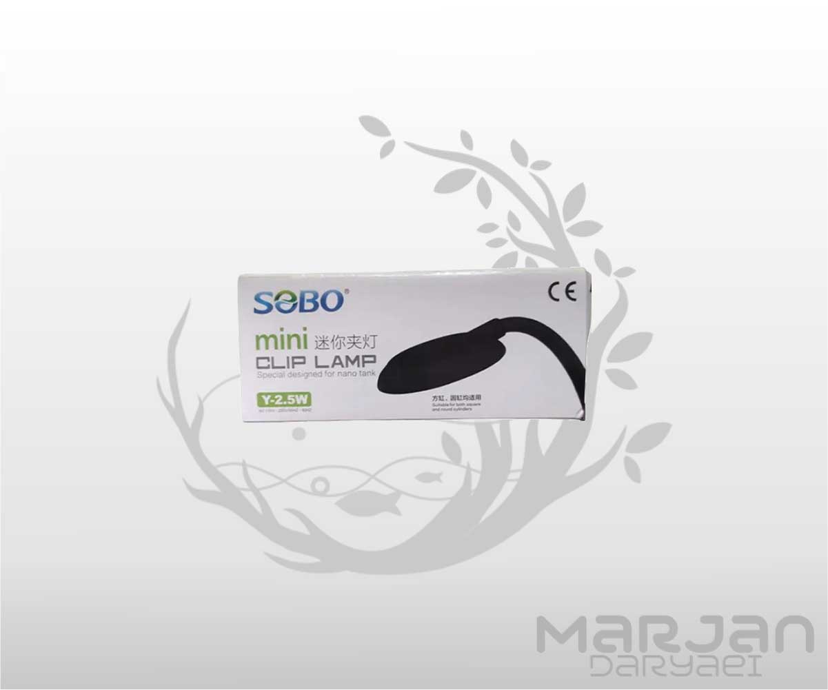 نور ال ای دی گیره دار آکواریوم Y-2.5W سوبو نور ال ای دی گیره دار آکواریوم Y-2.5W سوبو